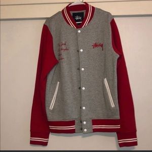 STUSSY letterman jacket